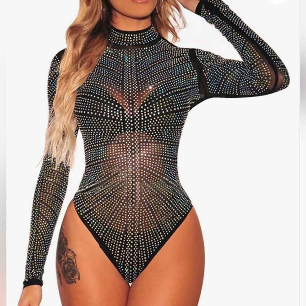 Women's Studded Bodysuit